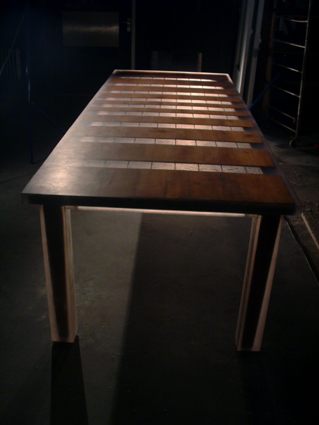 [photo of a functional sawn up table]