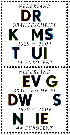Braille postzegel
