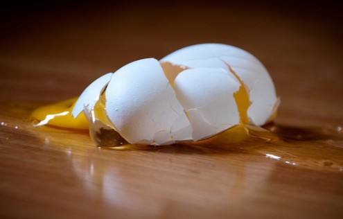 Cracked-egg