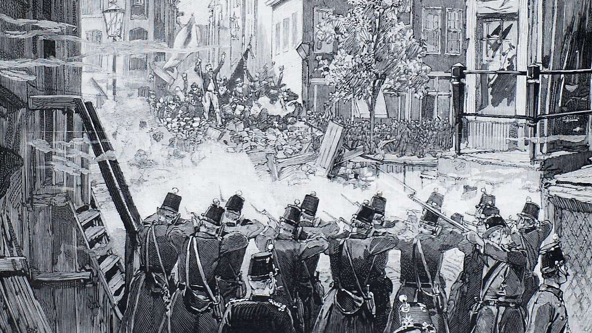 24 oranges » The eel riots of 1886 ended with 26 people and 1 eel ...