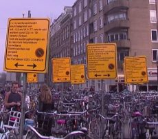 Bike-signs-Leidseplein
